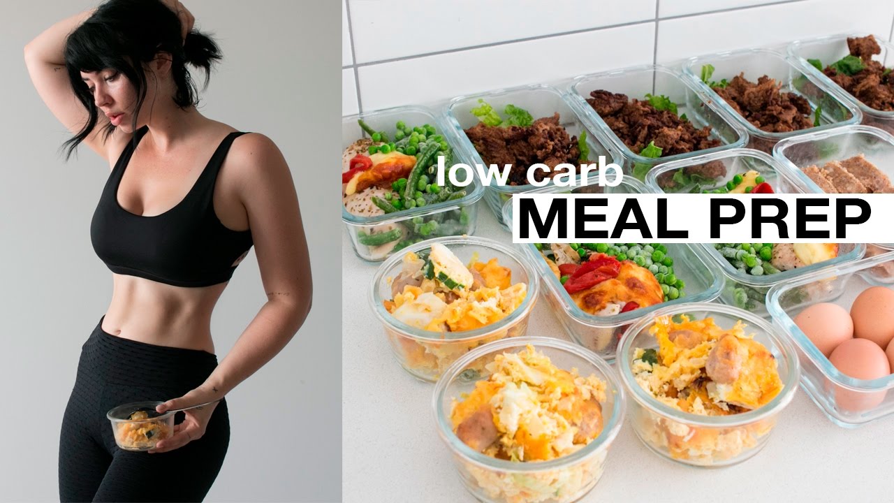 low-carb meal prep